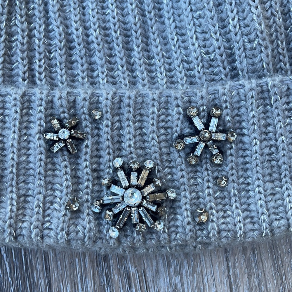 Victoria Secret winter jeweled beanie - Picture 3 of 5